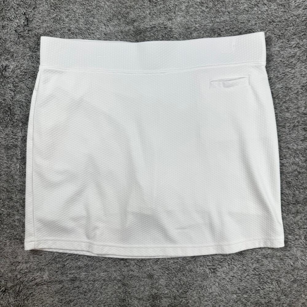 Pebble Beach Dry Luxe Performance Skort Women's Medium White